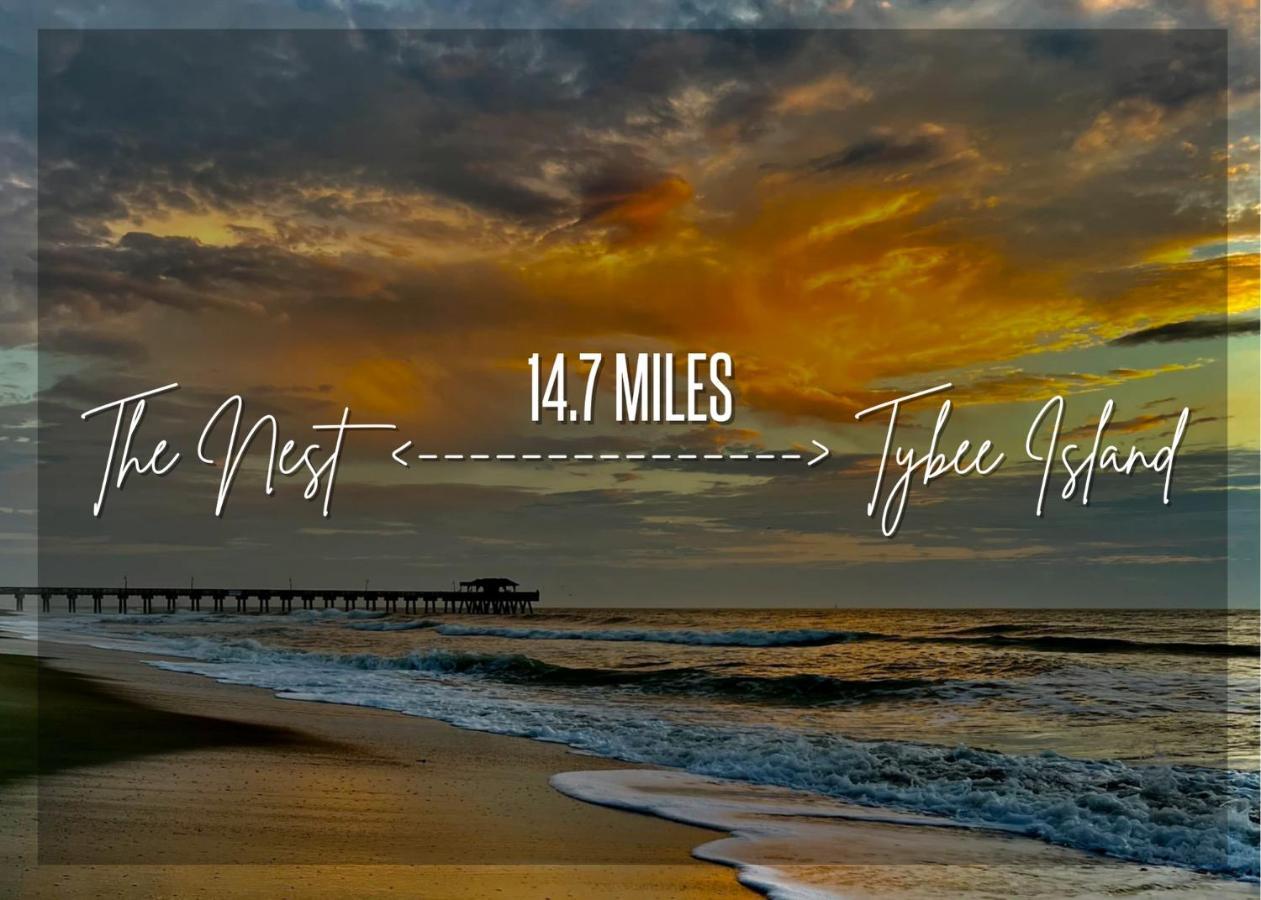 Cozy Oasis 15Min To Dt & Tybee, Home Away From Home - The Nest Savannah Kültér fotó
